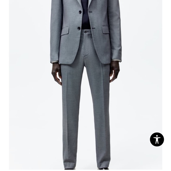 Zara Suits & Blazers Birdseye Suit Jacket Poshmark